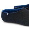 Gents slippers, DUAL BLACK blue by Wooppers -cd