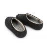 Most comfortable slippers, DUAL BLACK white, by Wooppers -f