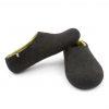 Lime green house shoes, DUAL BLACK for men by Wooppers -f