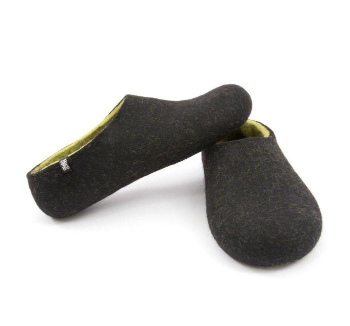 Green house shoes - DUAL BLACK collection by Woopers