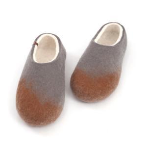 Felt slippers for men in three colors, AMIGOS collection by Wooppers -e