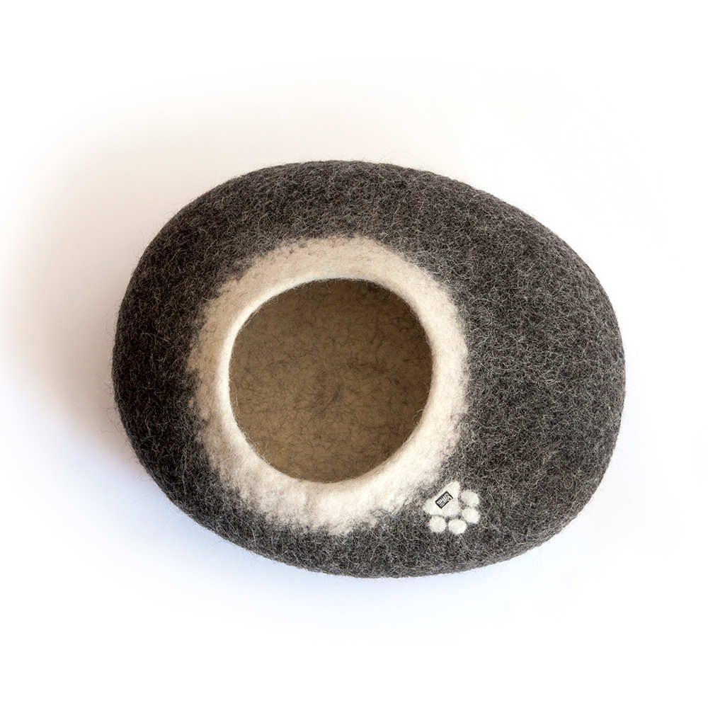 Κρεβατια για γατες Pebble απο μαλλί by Wooppers -d