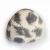 felt cat cave Igloo white with grey shades_b