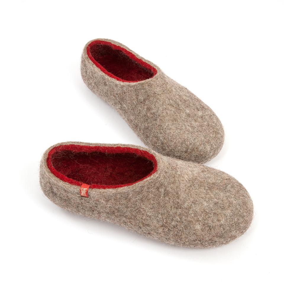felt slippers womens
