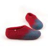 Wooppers clog slippers in blue and red / AMIGOS collection -g