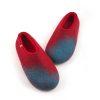 Wooppers clog slippers in blue and red / AMIGOS collection -k