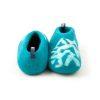 non slip slippers BITS blue turquoise by Wooppers g