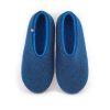 Wooppers blue slippers for men with sky blue interior a