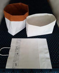 The Mall reuse a white paper bag-by Chryssa Adrakta