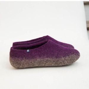 Cozy slippers TOPS ultra violet by Wooppers -2