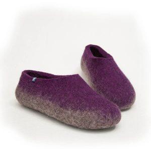 Cozy slippers TOPS ultra violet by Wooppers -3