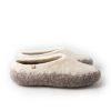 mens warm slippers - TOPS natural white -a