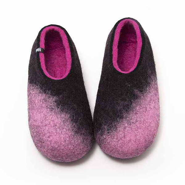 AMIGOS wooppers slippers pink black fuchsia
