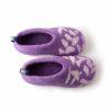 Wooppers - winter slippers for kids BITS lilac -a