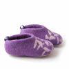 Wooppers - winter slippers for kids BITS lilac -e