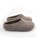 Gray mules slippers SOLO grey -a