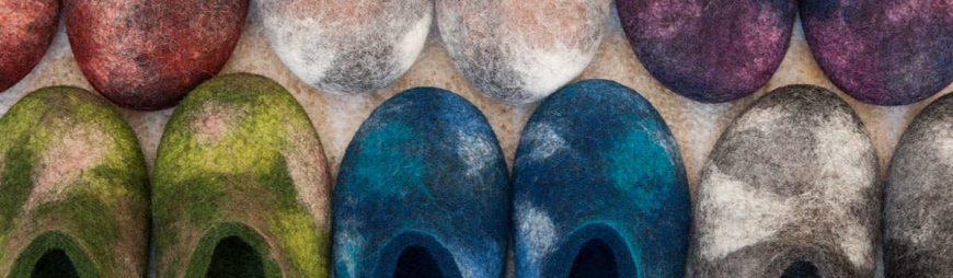 Launch of ARTI - unique womens slippers made in wool by Wooppers