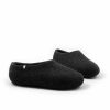 BASIC black wool slippers -b black wool slippers from Wooppers' BASIC collection-b