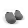 BASIC grey -b grey wool slippers from Wooppers' BASIC collection -b