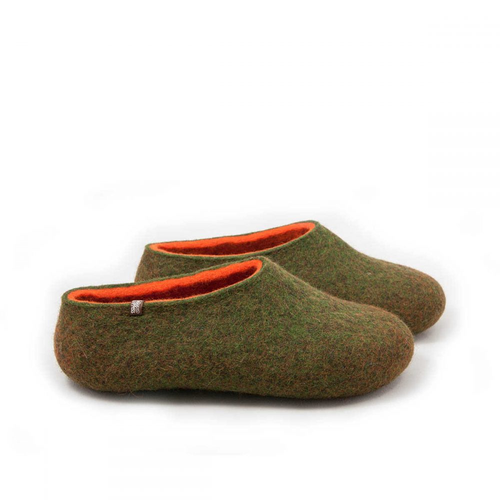 Women`s/Ladies Slippers Natural Sheepwool All size Colors:Red,Green,Beige,Brown 
