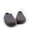 Anthracite grey wool slippers from Wooppers' BASIC collection -b