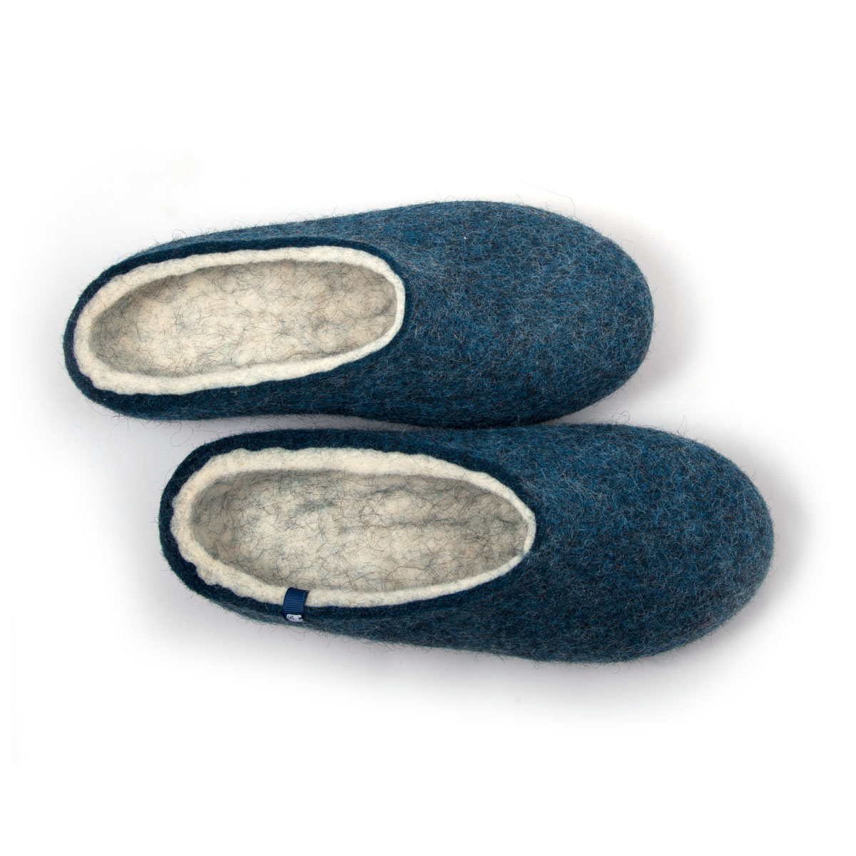 Home, Men's Slippers, COLORI House slippers "COLORI" blue - white